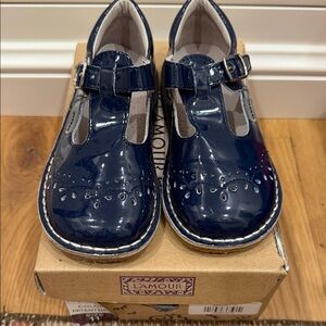 L'Amour Navy Patent Shoes Size 11